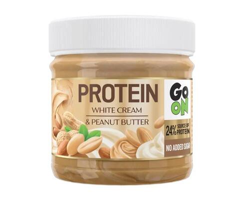 Арахисовая паста Go On Nutrition Protein белый крем с арахисом, 180 г