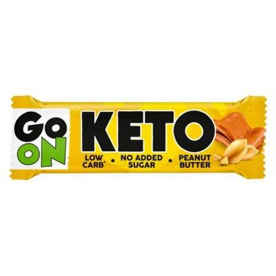 Батончик протеїновий Go On Nutrition Keto Bar арахісова олія, 50 г