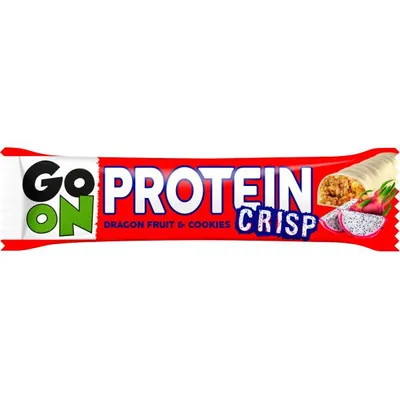 Батончик протеїновий Go On Nutrition Protein Crisp драконячий фрукт-печиво, 45 г