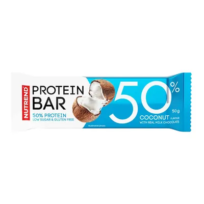 Батончик протеїновий Nutrend Protein Bar 50% кокос, 50 г