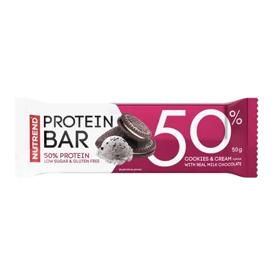 Батончик протеїновий Nutrend Protein Bar 50% печиво з кремом, 50 г