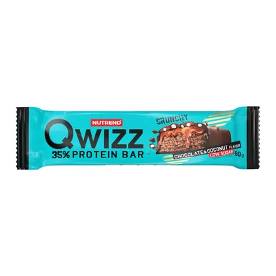 Батончик протеїновий Nutrend Qwizz Protein Bar 35% шоколад-кокос, 60 г