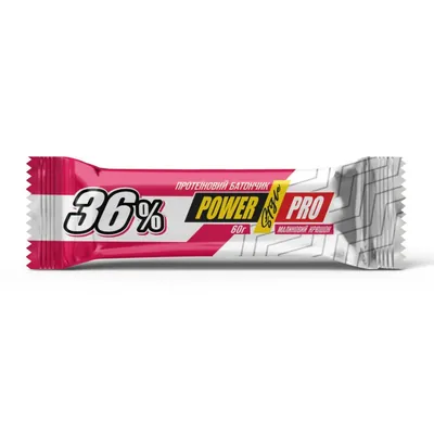 Батончик протеїновий Power Pro 36% малиновий крюшон, 60 г