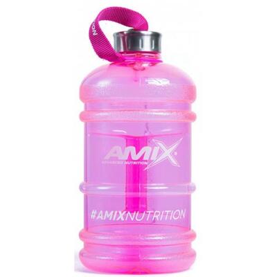 Бутылка для воды Amix Nutrition розовая, 2200 мл