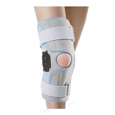 Бандаж на колінний суглоб WellCare 52013 охоплюючий, шарнірний, розмір M