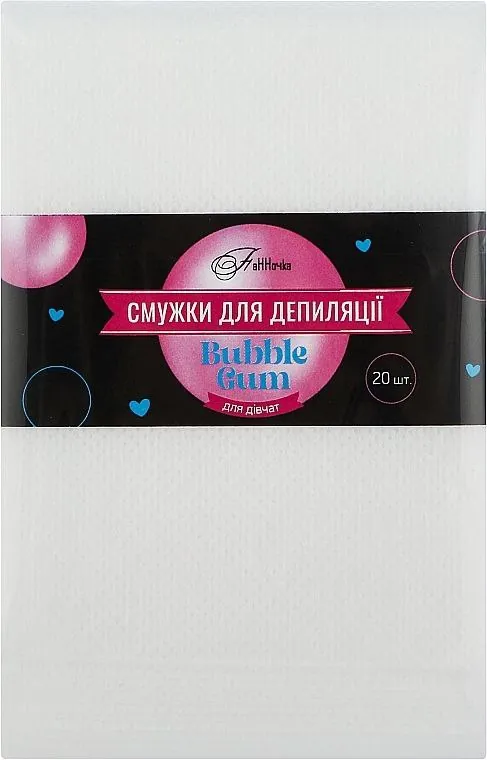 Смужки Панночка Bubble Gum для депіляції, 20 шт