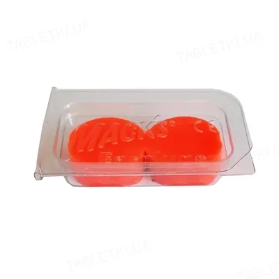 Беруші вкладки вушні MACK`S Pillow Soft Silicone Earplugs 88 силіконові помаранчеві, 1 пара