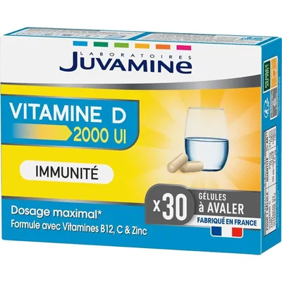 Вітамін D Juvamine 2000 МО капсули №30
