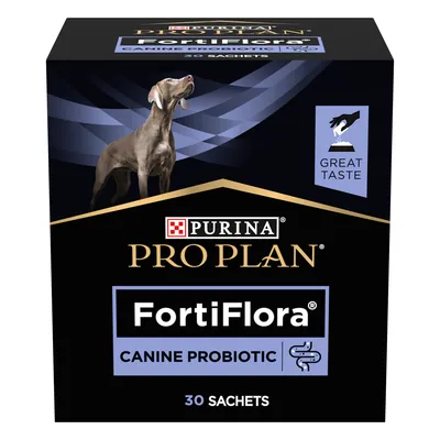 Корм додатковий Purina Pro Plan FortiFlora Canine Probiotic пробіотик для дорослих собак і цуценят порошок по 1 г, 30 пакетів