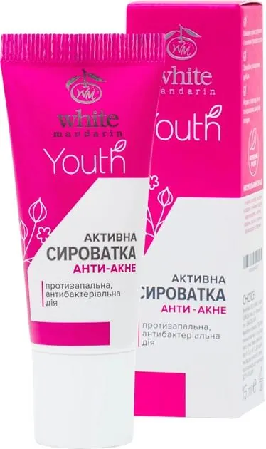 Сироватка для обличчя White Mandarin Youth Анти-Акне активна, 15 мл