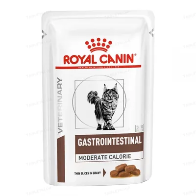 Корм вологий для кішок Royal Canin Gastro Intestinal Moderate Calorie для котів при порушеннях травлення, 85 г