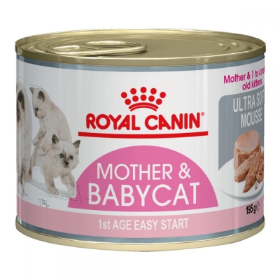 Корм влажный для котят Royal Canin Babycat Instinctive до 4 месяцев, 195 г