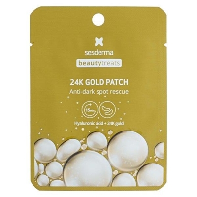 Патчи для контура глаз Sesderma 24k Gold Patch Золотые, 1 пара