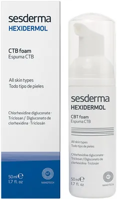 Пінка Sesderma Hexidermol дезинфікуюча для очищення шкіри, 50 мл