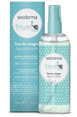 Туалетна вода для дітей SesDerma Babyses Agua de coloni Унісекс, без спирту, 250 мл