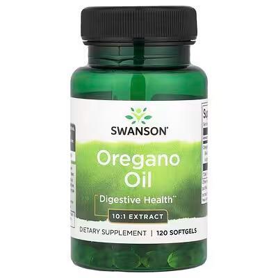 Масло орегано Swanson Oregano Oil, 120 капсул