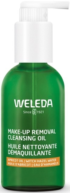 Гидрофильное масло для лица Weleda Make-Up Removal Cleansing Oil с органическим гамамелисом для снятия макияжа, 150 мл
