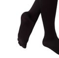 Чулки компрессионные Venotonia Cotton AG класс компрессии 2, закрытый носок, короткие, с силиконовыми точками, цвет черный, размер VI