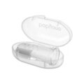 Зубная щетка BabyOno 723/01 с массажем для десен прозрачная, 1 штука