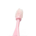 Набор зубных щеток BabyOno 550/01 розовый, 3 штуки