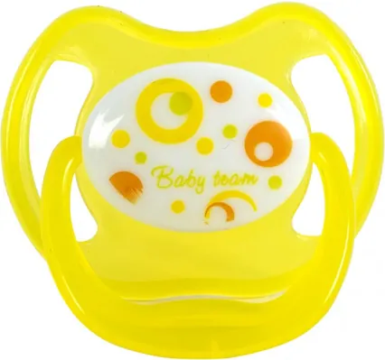 Пустушка латексна Baby Team 3220 класична від 0 місяців, 1 шт