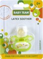 Пустышка латексная Baby Team 3220 классическая от 0 месяцев, 1 шт