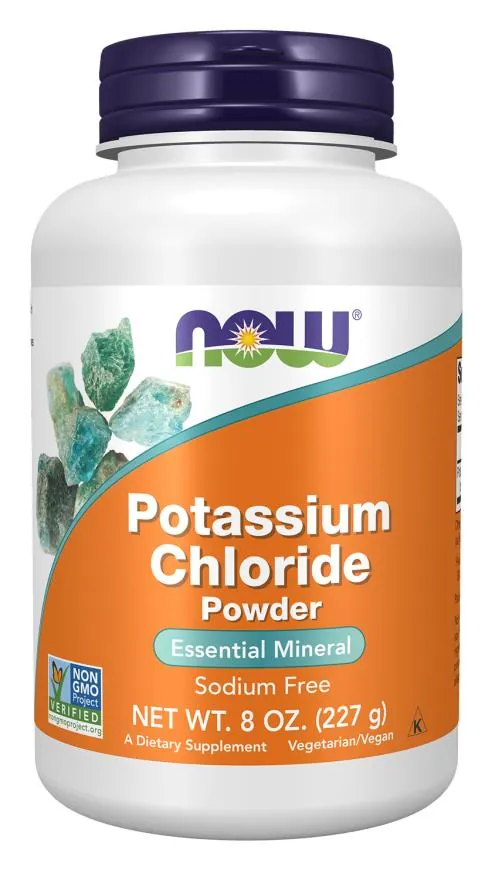 Калію хлорид NOW Potassium Chloride порошок, 227 г