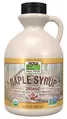 Кленовий сироп NOW Real Food Maple Syrup органічний, янтарного кольору, 946 мл