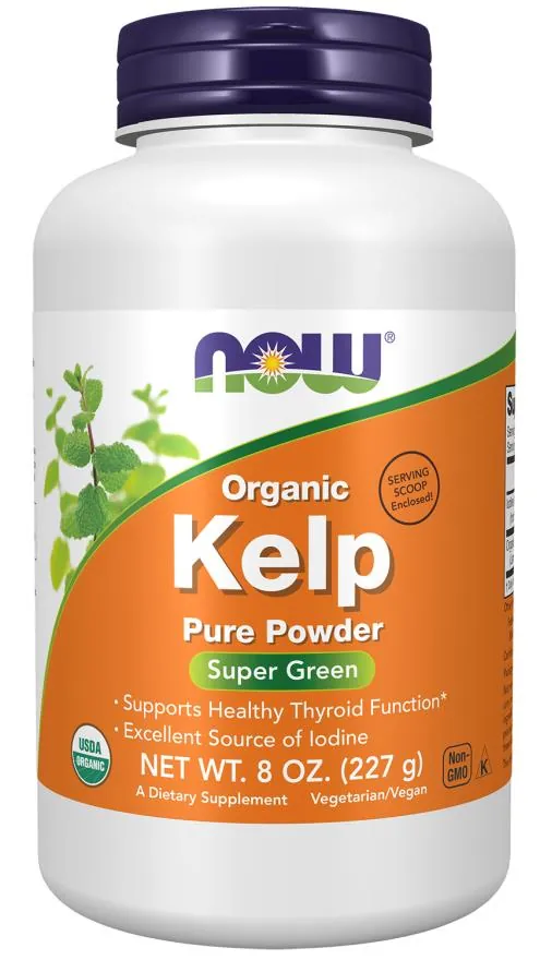 Ламінарія NOW Organic Kelp порошок, 227 г