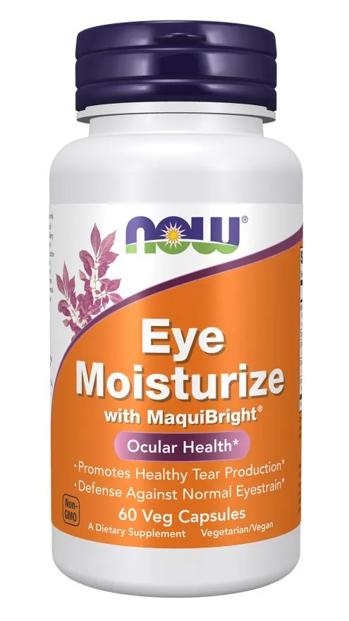 Формула для очей NOW Eye Moisturizer with MaquiBright вег.капсули №60