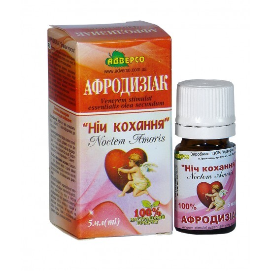 Композиція ефірних олій Адверсо Афродизіак "Ніч кохання", 5 мл