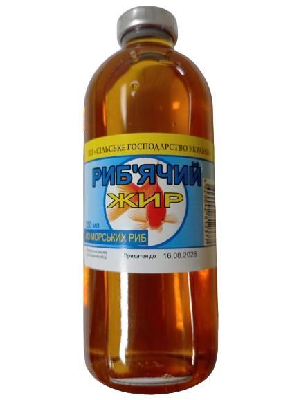 Рыбий жир из морских рыб, 250 мл