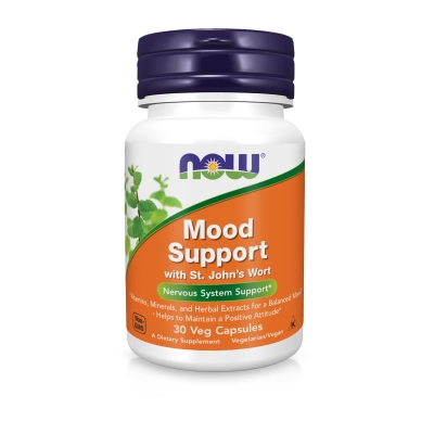 Витамины NOW Mood Support поддержка ЦНС капсулы №30