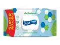 Серветки вологі Superfresh Antibacterial антибактеріальні, з клапаном, 120 шт
