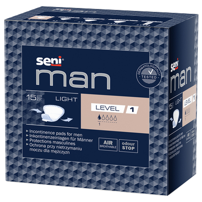 Прокладки урологические Seni Man Light Level 1, 15 штук