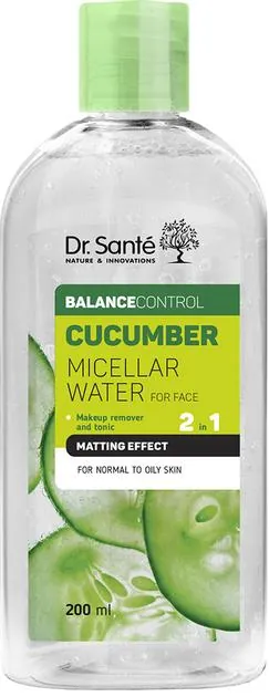 Міцелярна вода Dr.Sante Cucumber Balance Control, 200 мл