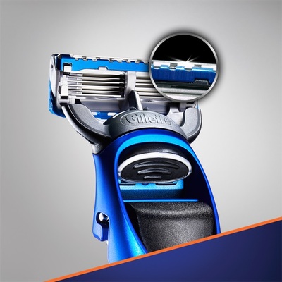 Бритва-стайлер мужской Gillette Fusion5 ProGlide Styler с 1 сменным картриджем ProGlide Power + 3 насадки для моделирования бороды и усов