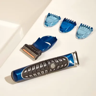Бритва-стайлер чоловічий Gillette Fusion5 ProGlide Styler з 1 змінним картриджем ProGlide Power + 3 насадки для моделювання бороди і вусів
