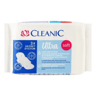 Прокладки гігієнічні Cleanic Soft Ultra Night, 8 шт
