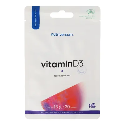 Вітамін D3 Nutriversum Vitamin D3 4000 МО таблетки №30