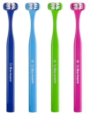 Зубна щітка Dr.Barman's Superbrush тристороння, дитяча