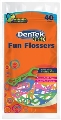 Флоси дитячі DenTek з тримачами, 40 штук