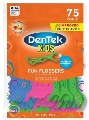 Флоси дитячі DenTek з тримачами, 75 штук