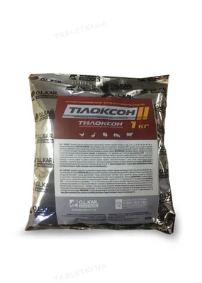 Тілоксон (ДЛЯ ТВАРИН) порошок, 1 кг