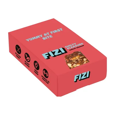 Батончик Fizi Guilty Pleasure солоний мигдаль, 40 г