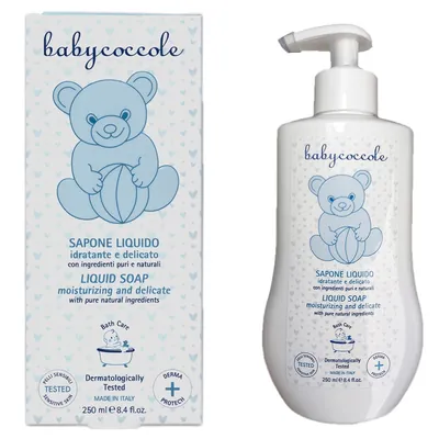 Мило рідке Babycoccole квіти лотоса  з бета-глюканом із вівса, 250 мл