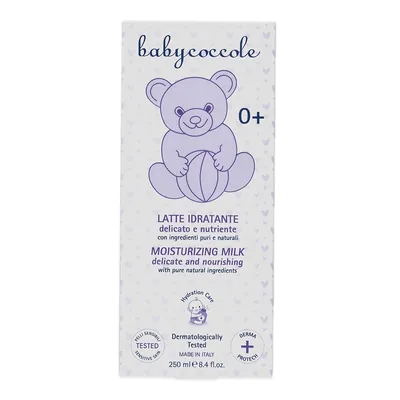 Молочко дитяче Babycoccole зволожуюче з есцином, бета-глюканом та білком мигдалю, 250 мл