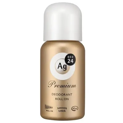 Дезодорант кульковий Shiseido Ag Deo 24 Premium з іонами срібла без запаху, 40 мл