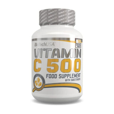 Витамин С Biotech Vitamin C 500, 120 жевательных таблеток