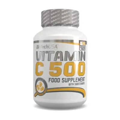 Вітамін С Biotech Vitamin C 500, 120 жувальних таблеток